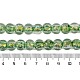 Нити из фольгированных бусин лэмпворк ручной работы FOIL-K003-06A-13-4