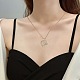 5 шт. Латунные подвески с микропаве ZIRC-SZ0003-26-6