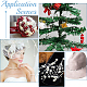 1 рулон пластиковых цепочек с круглыми бусинами DIY-SC0024-96B-5
