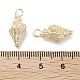 Латунные микро проложить кубического циркония подвески KK-C077-04G-3