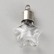 Прозрачные подвески стеклянные бутылки GLAA-WH0035-33A-1