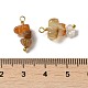 Натуральный красный агат подвески KK-P242-31G-01-3