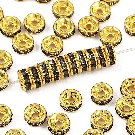 Латунные бусины разделители для поставки стразов RB-A014-Z6mm-12G-1