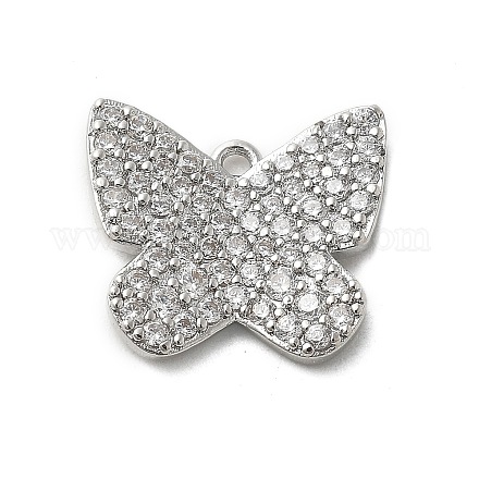 Латунные микро проложить кубического циркония подвески KK-L228-32P-1