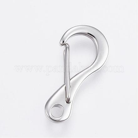 Фурнитура для брелока из нержавеющей стали 304 STAS-P150-07P-1