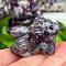 Natural Syenite Carved Figurines Statues for Home Desktop Decoration, Dragon, 40mm