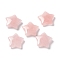Natural Rose Quartz Beads, No Hole/Undrilled Beads, Star, 29.5x31~31.5x7~8mm