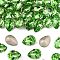 Preciosa® MAXIMA Crystal Fancy Stones, Czech Crystal, 435 16 301 Baroque Pear, Dura Foiling, 50520 Peridot, 14x10mm