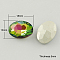 Glass Pointed Back Rhinestone, Back Plated, Faceted, Oval, Colorful, 13x18x5mm