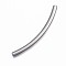 Tarnish Resistant 304 Stainless Steel Tube Beads, Stainless Steel Color, 39.5x3mm, Hole: 2mm