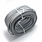 Leather Cords, Gray, 10x2mm, about 50Yards/Bundle(150 Feet/Bundle)