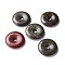 Natural Dragon Blood Pendants, Donut/Pi Disc, 40~40.5x7~7.5mm, Hole: 8~8.5mm