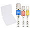 1 Set Stainless Steel Soket Wrench Adapters, Stainless Steel Color, 6.4~7.25x1.1~1.55cm, 3pcs/set