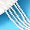 Natural Cultured Freshwater Pearl Beads Strands, Potato, 3A++, Floral White, 3.5~4mm, Hole: 0.7mm, about 89~90pcs/strand, 13.74~13.86''(34.9~35.2cm)
