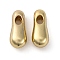 Rack Plating Alloy Pendants, Shoes Charms, Golden, 12.5x5x4mm, Hole: 3x2mm