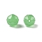 K9 Glass Imitation Austrian Crystal Beads, Faceted, Round, Medium Aquamarine, 6mm, Hole: 1mm