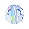 Preciosa® Crystal Beads, Czech Crystal, 451 19 602 Round, 30020 200 Light Sapphire AB, 5mm, Hole: 1mm