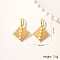 Luxury Vintage Exaggerated Metal Leaf Earrings for Party Gift Banquet Wear