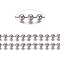 Tarnish Resistant 304 Stainless Steel Ball Chains, with Card Paper, Stainless Steel Color, 5mm