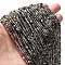 Natural Iolite Beads Strands, Faceted Round, 3~3.5mm, Hole: 0.6mm, about 130pcs/strand, 15.28''(38.8cm)