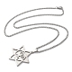 Ханука 201 подвеска из нержавеющей стали Звезда Давида NJEW-Z058-02P-4