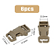 Боковые пряжки из полиформальдегида KY-WH0046-77A-2