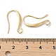 Латунные крючки для сережек KK-H455-61G-3