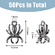 Подвески из сплава 50шт PALLOY-DC0001-65-2