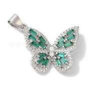 Подвески из латуни и кубического циркония KK-L216-014P-02