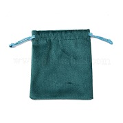 Бархатные мешочки для хранения украшений на шнурке ABAG-P013-02B-08