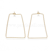 Латунные крючки для сережек KK-T038-425G