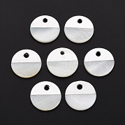 Подвески из натуральных пресноводных ракушек SHEL-T018-32B