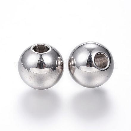 Бусины из нержавеющей стали марки 304 STAS-P108-03P-1