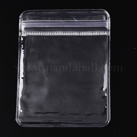 Прозрачные пластиковые сумки на молнии ABAG-T011-03E-1