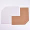 Safety Kraft Paper Photo Album Corner Protector, White, 171x171x1.8mm
