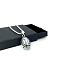 Men's Stainless Steel 3D Rugby Pendant Necklaces for Sports Fans, Stainless Steel Color, 23.62 inch(60cm)