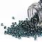 TOHO Round Seed Beads, Japanese Seed Beads, (748) Copper Lined Light Aqua, 11/0, 2.2mm, Hole: 0.8mm, about 1110pcs/bottle, 10g/bottle