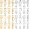 UNICRAFTALE 40pcs 2 Colors Fishbone Pendants Hypoallergenic Stainless Steel Pendants Fishbone Fish Bones Skeleton Charm for Jewelry Making 1.2mm Hole
