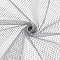 Polyester Mesh Fabric, Clothing Accessories, Gray, 1500x1570x0.5mm
