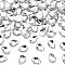 FINGERINSPIRE 250 Pcs 18x13mm Teardrop Acrylic Rhinestone Gems with Container Clear Acrylic Jewels Embelishments Crystals Flat Back Acrylic Jewels for Costume Making Cosplay