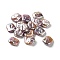 Natural Keshi Pearl Cultured Freshwater Pearl Beads, No Hole, Baroque Pearls, Rectangle, Rosy Brown, 16~18x13.5~15.5x5~7mm