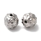 Non-Tarnish 304 Stainless Steel Beads, Round, Stainless Steel Color, 10x9mm, Hole: 1.6mm