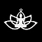 Non-Tarnish 201 Stainless Steel Pendants, Laser Cut, Lotus with Yoga, Stainless Steel Color, 25x36.5x1mm, Hole: 1.6mm