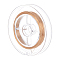 Copper Wire for Jewelry Craft Making, Golden, 24 Gauge, 0.5mm, about 65.62 Feet(20m)/Roll