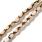 Electroplate Opaque Color Glass Beads Strands, Faceted, Oval, Seashell Color, 7x4.5x3.5mm, Hole: 1mm, about 50pcs/strand, 12.99''(33cm)