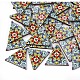 Печатные подвески из липы WOOD-S045-013E-1