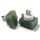 Наггетсы натуральный зеленый авантюрин USB ночник G-Q170-02G-3