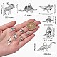Подвески из сплава в тибетском стиле TIBE-SZ0001-07-7