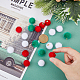 60 шт. подвески из искусственного меха норки 3 цветов DIY-FH0005-67-3