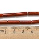 Натуральные красные яшмы бусы пряди G-D464-51-5